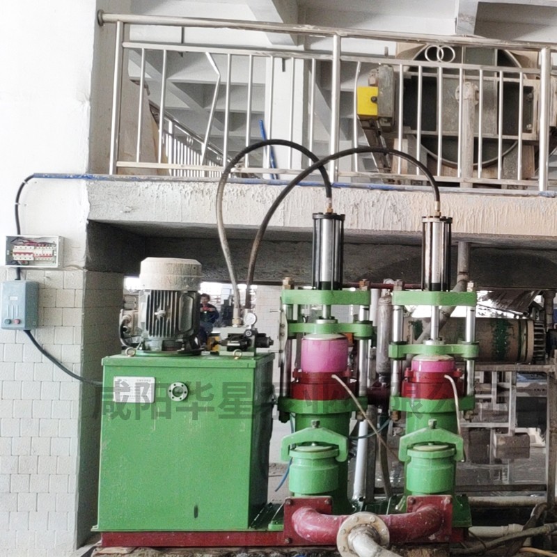 壓濾機(jī)節(jié)能進(jìn)料泵，液壓陶瓷柱塞泥漿泵